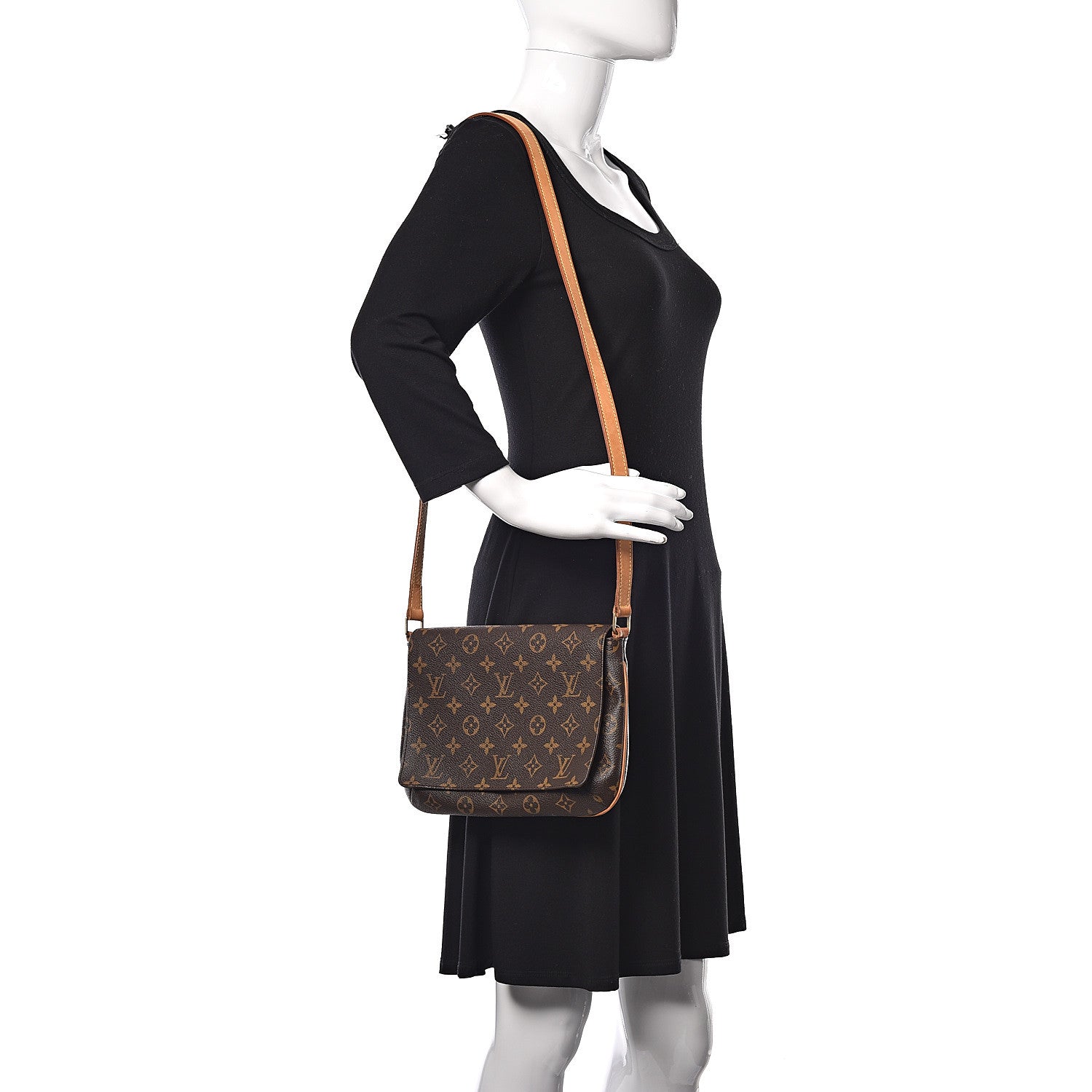 Louis Vuitton Monogram Musette Tango Long Strap 2 of 12