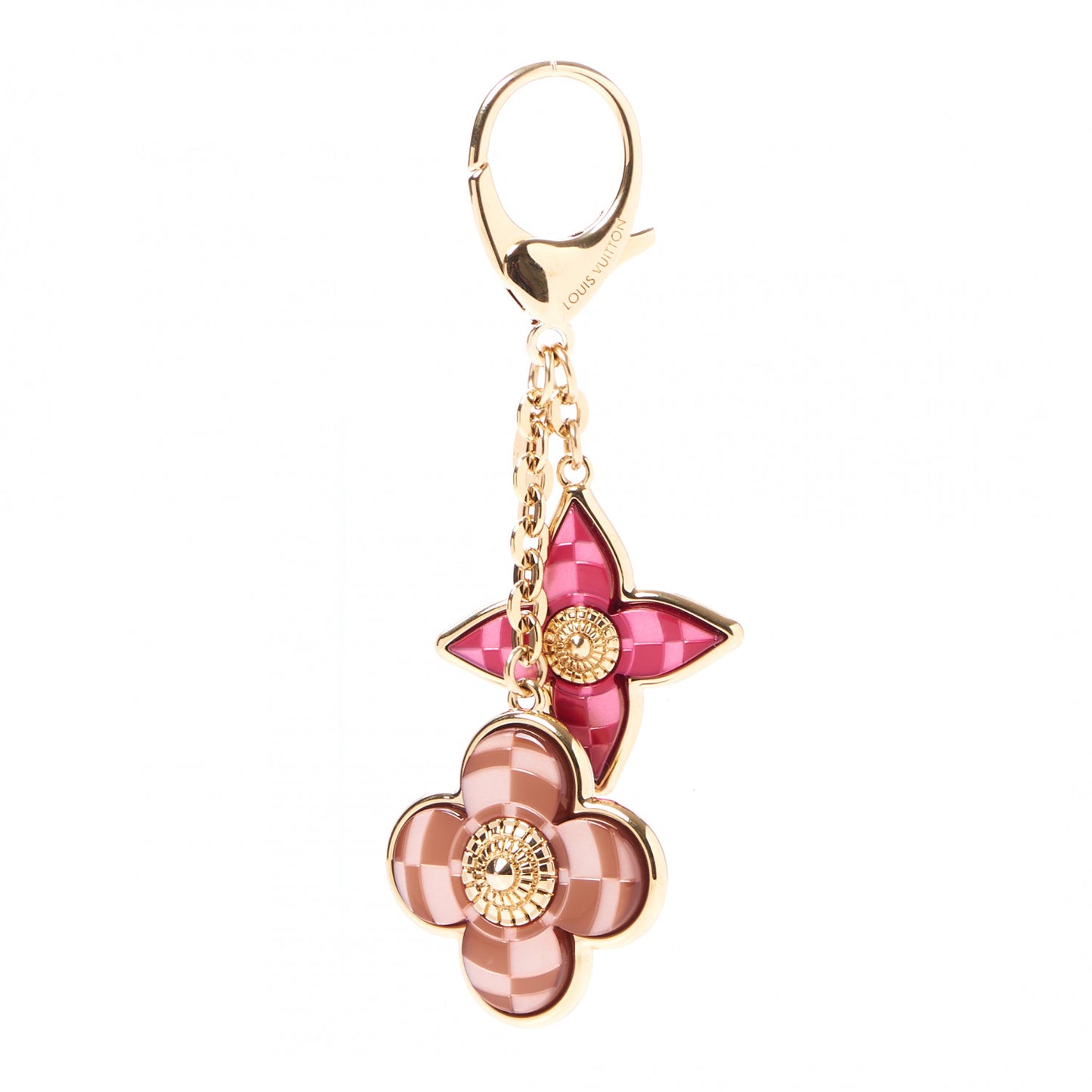 Metal Resin Mosaique Bag Charm Rouge Fauviste