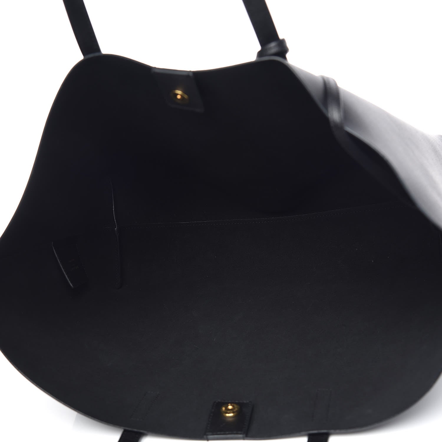Saint Laurent Calfskin Large Shopping Tote Black 6 of 11