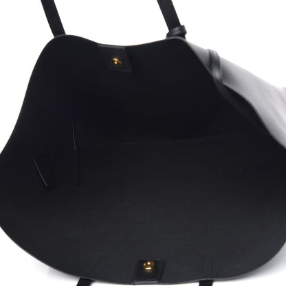 Saint Laurent Calfskin Large Shopping Tote Black 6 of 11