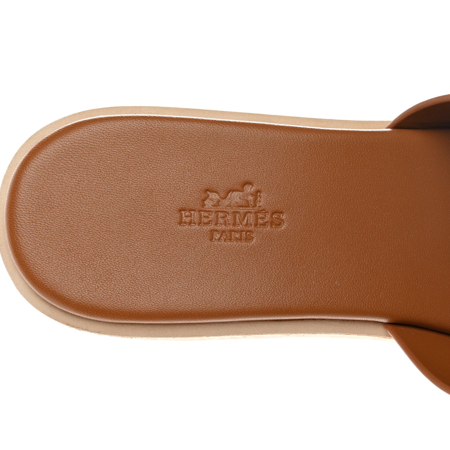 Calfskin Cork Eze 30 Sandals 40 Gold