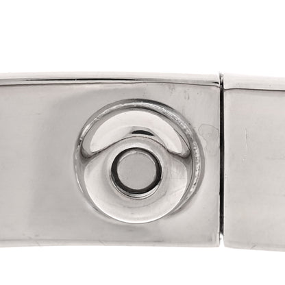Cartier 18K White Gold LOVE Bracelet 18 7 of 8