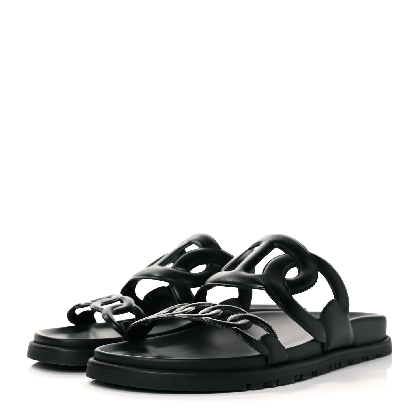 Nappa Extra Sandals 38.5 Black