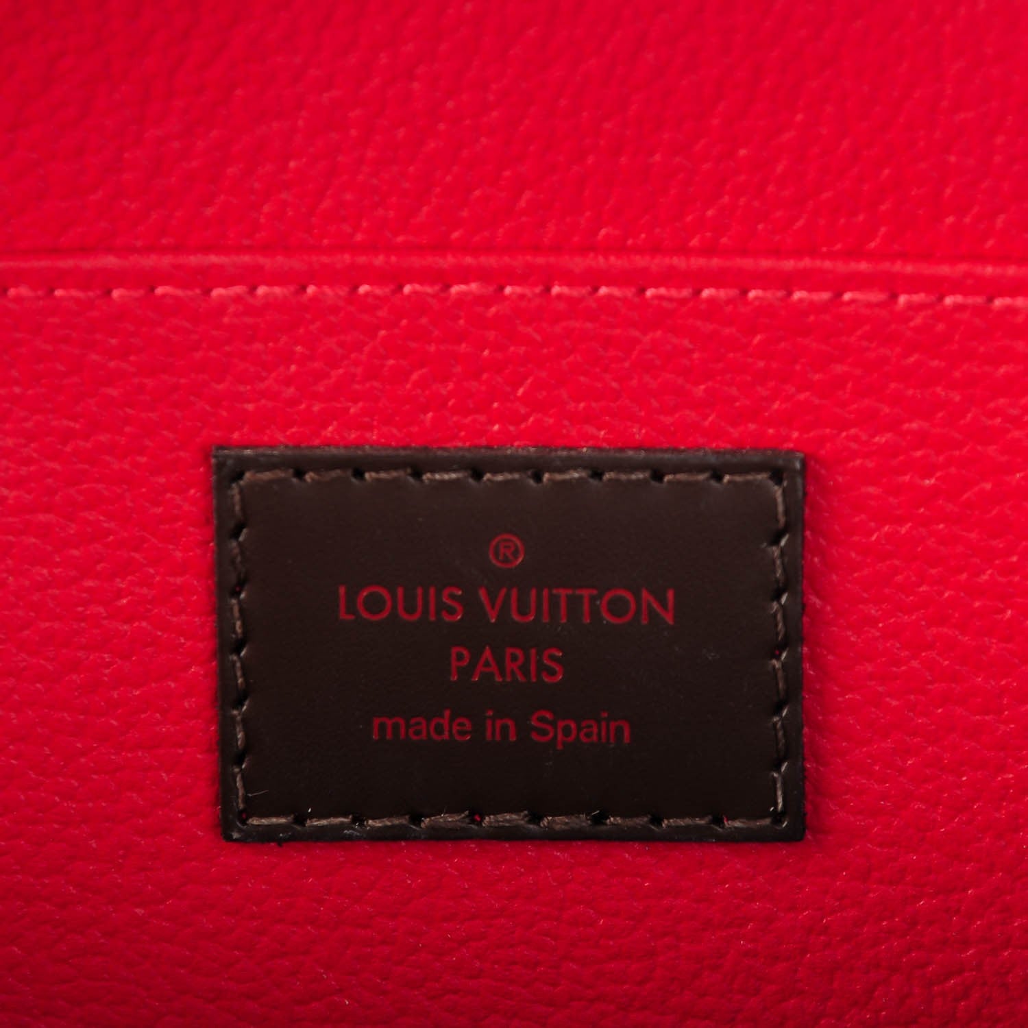 Louis Vuitton Damier Ebene Cosmetic Pouch 6 of 7