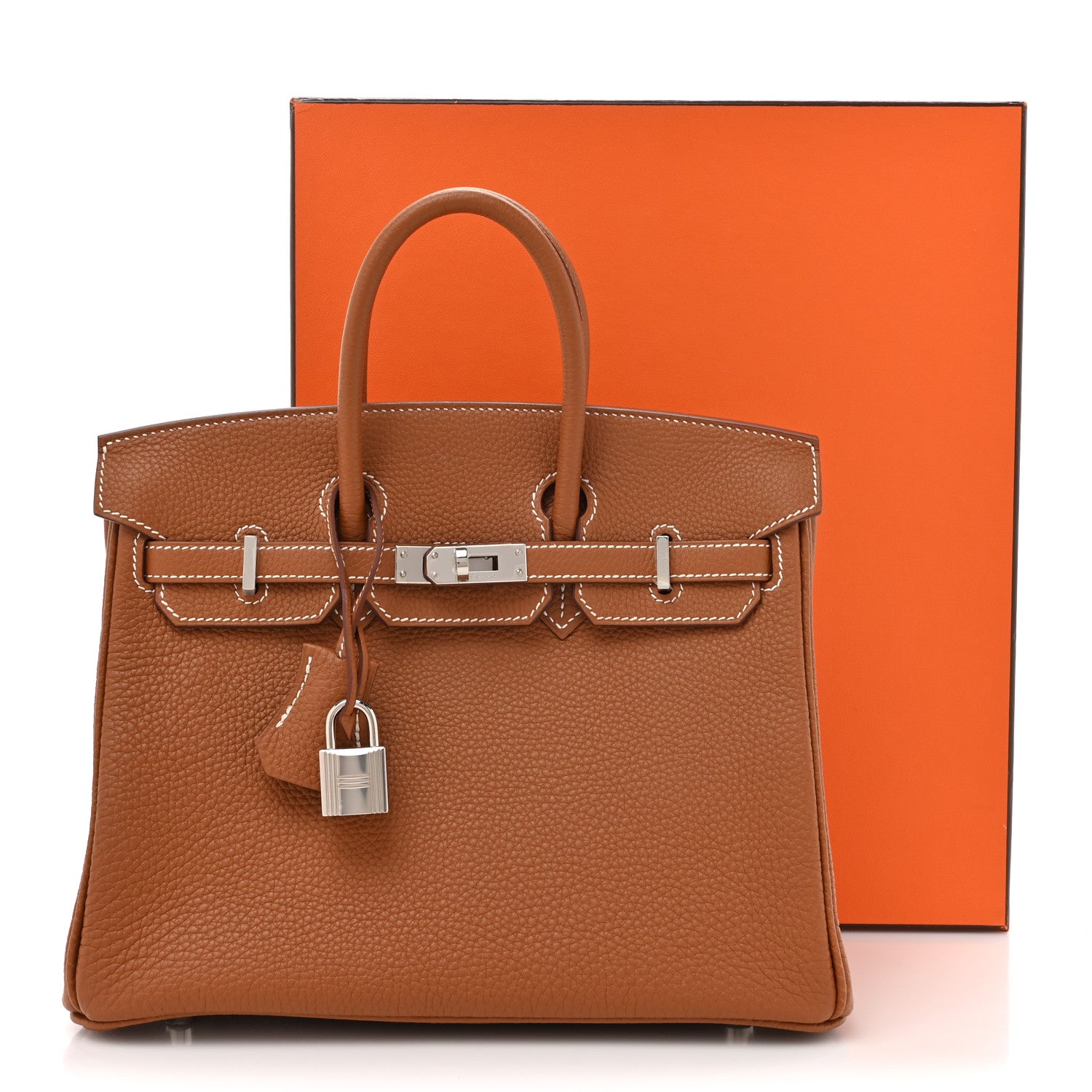 Hermes Togo Birkin 25 Gold 11 of 11