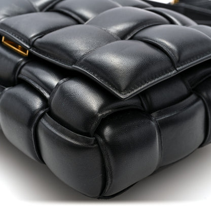 Bottega Veneta Nappa Maxi Intreccio Padded Cassette Crossbody Bag Black 9 of 9