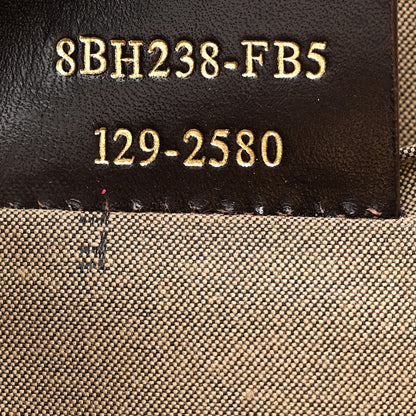 Fendi Zucchino Spalmati Vitello Tote Nocciola Castagna 9 of 13