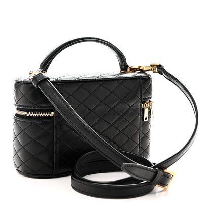 Saint Laurent Lambskin Quilted Mini Gaby Vanity Case Black 3 of 11
