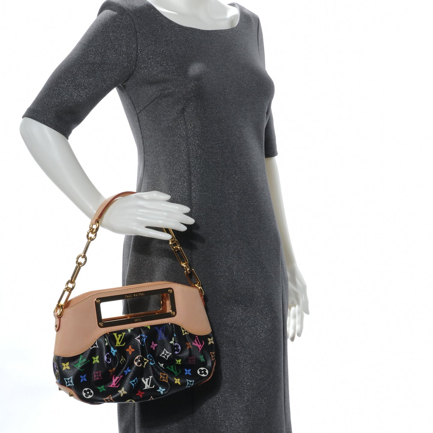 Monogram Multicolor Judy PM Black
