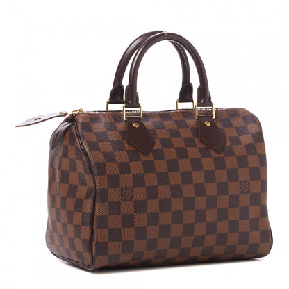 Louis Vuitton Damier Ebene Speedy 25 3 of 9