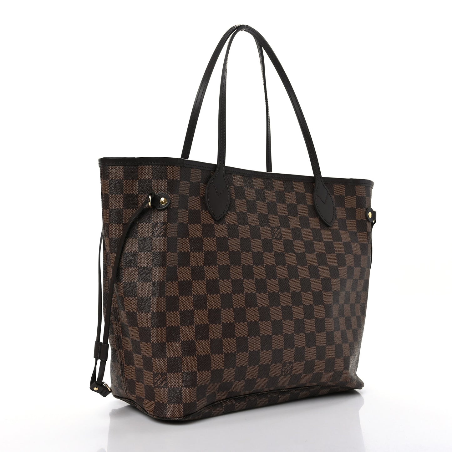 Damier Ebene Neo Neverfull MM Rose Ballerine