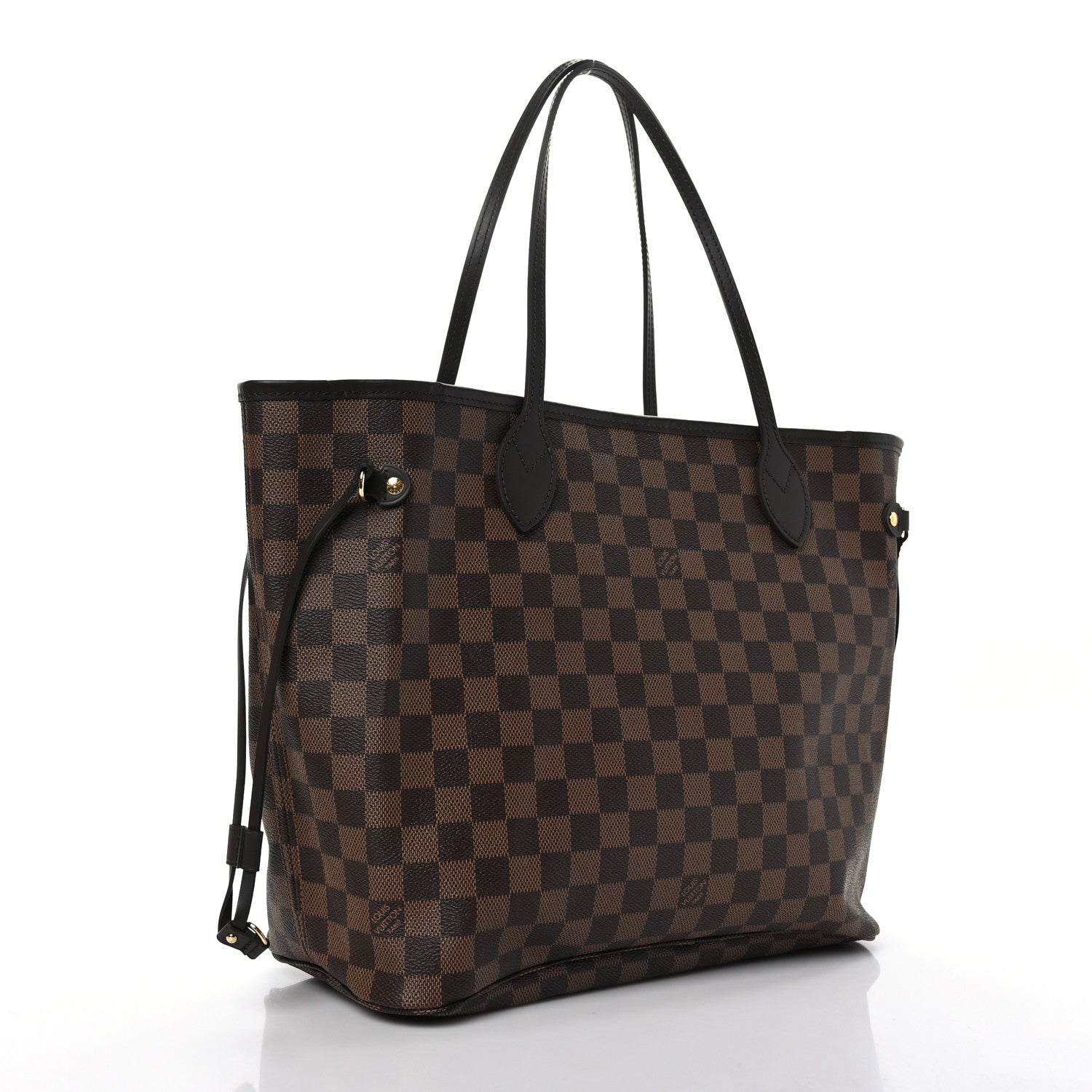 Louis Vuitton Damier Ebene Neo Neverfull MM Rose Ballerine 3 of 8