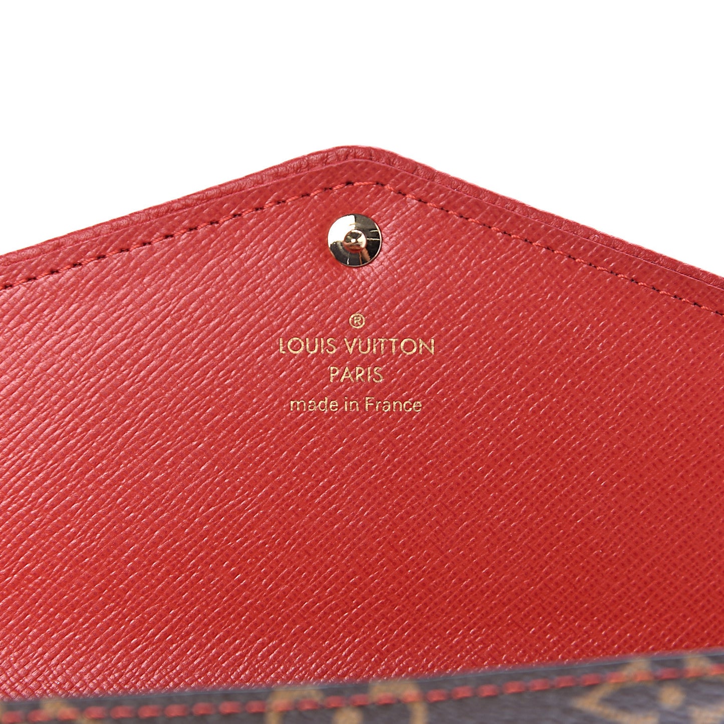 Monogram Sarah Retiro Wallet Cherry