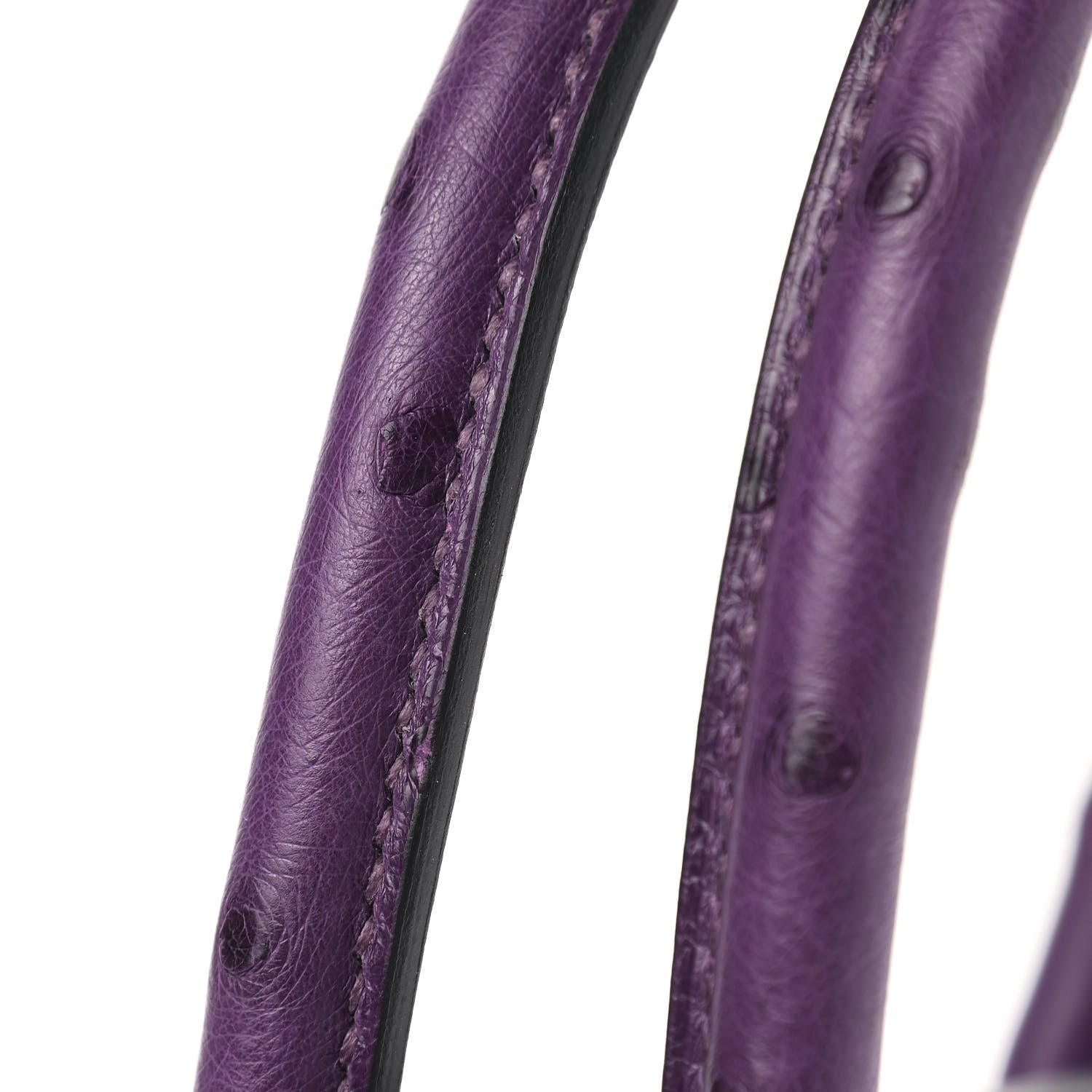 Hermes Ostrich Birkin 30 Violine 11 of 14