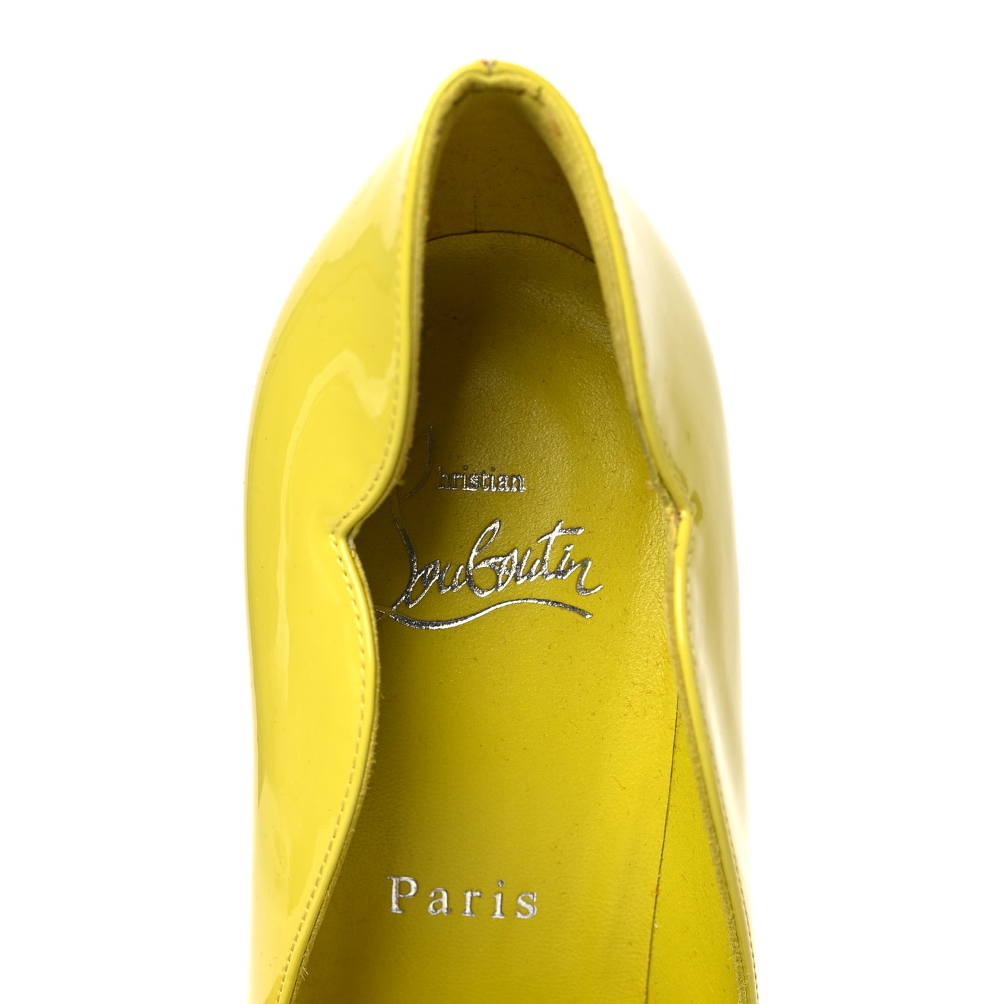 Patent Hot Chick 100 Pumps 37.5 Citrus