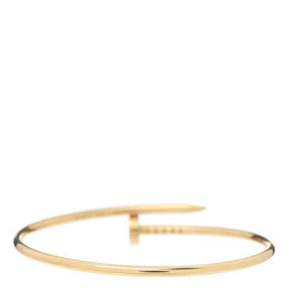 Cartier 18K Yellow Gold Small Juste Un Clou Bracelet 16 3 of 6