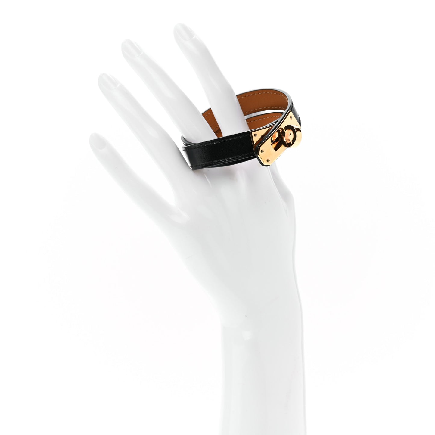 Box Kelly Double Tour Bracelet T3 Black