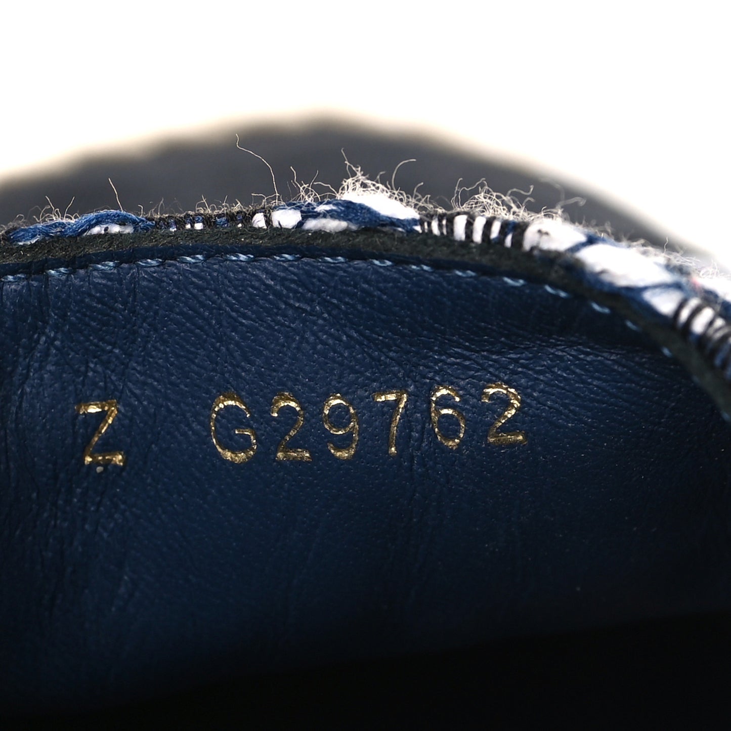 Tweed CC Espadrilles 39 White Black Navy