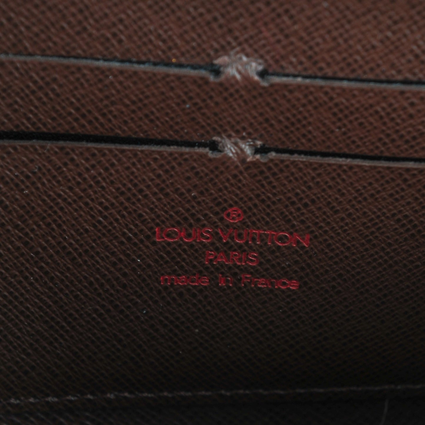 Damier Ebene Zippy Wallet