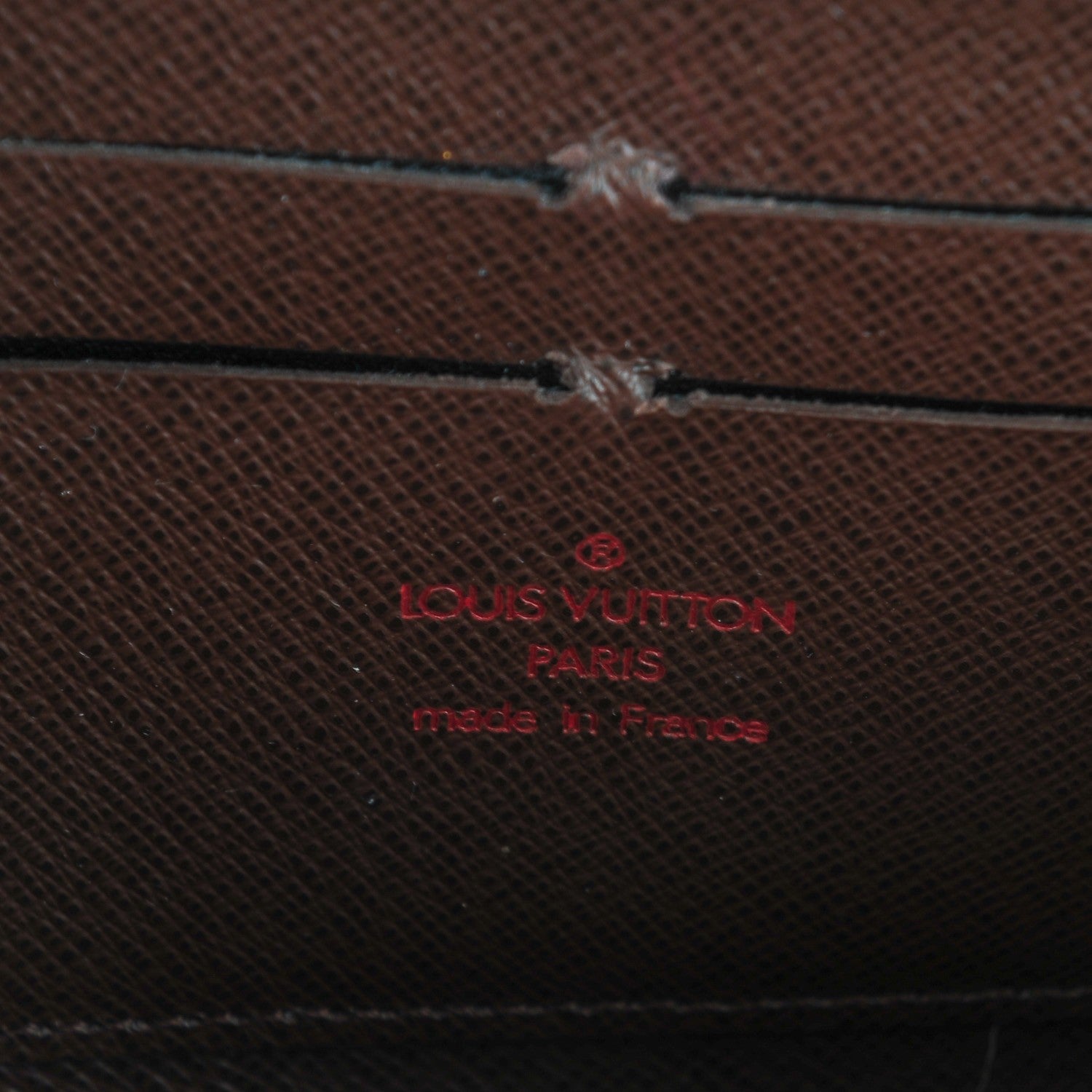 Louis Vuitton Damier Ebene Zippy Wallet 6 of 7