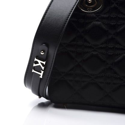 Christian Dior Satin Swarovski Crystal Cannage My ABC Lady Dior Black 8 of 10