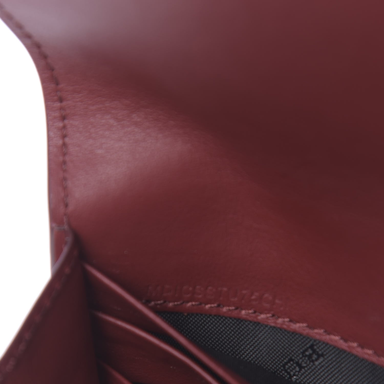 Burberry Vintage Check Continental Wallet Crimson 7 of 8