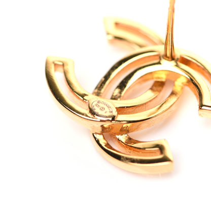 Chanel Metal Obazine CC Earrings Gold 3 of 6