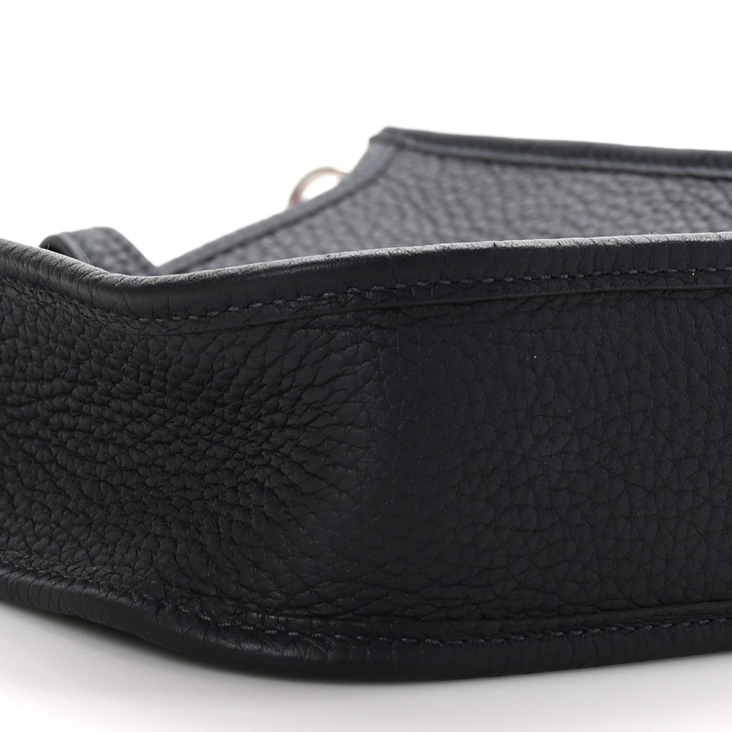 Hermes Taurillon Clemence Amazone Evelyne TPM Caban Rose Shocking Bleu Indigo 8 of 10