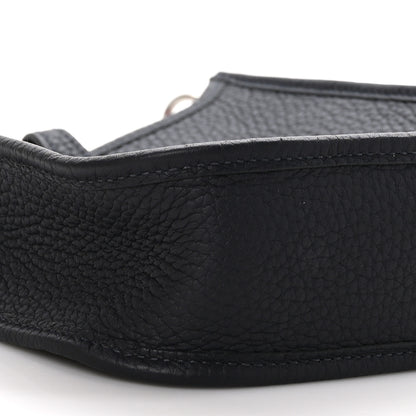 Hermes Taurillon Clemence Amazone Evelyne TPM Caban Rose Shocking Bleu Indigo 8 of 10