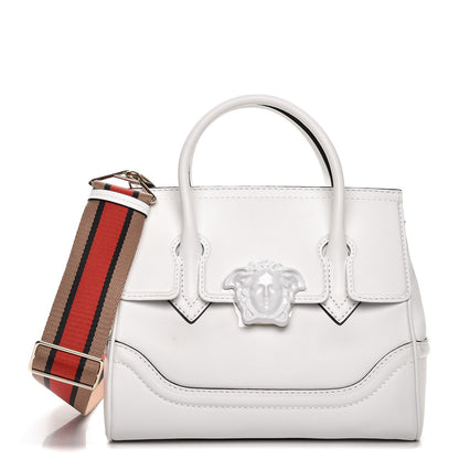 Versace Calfskin Medium Palazzo Empire Bag White 1 of 7