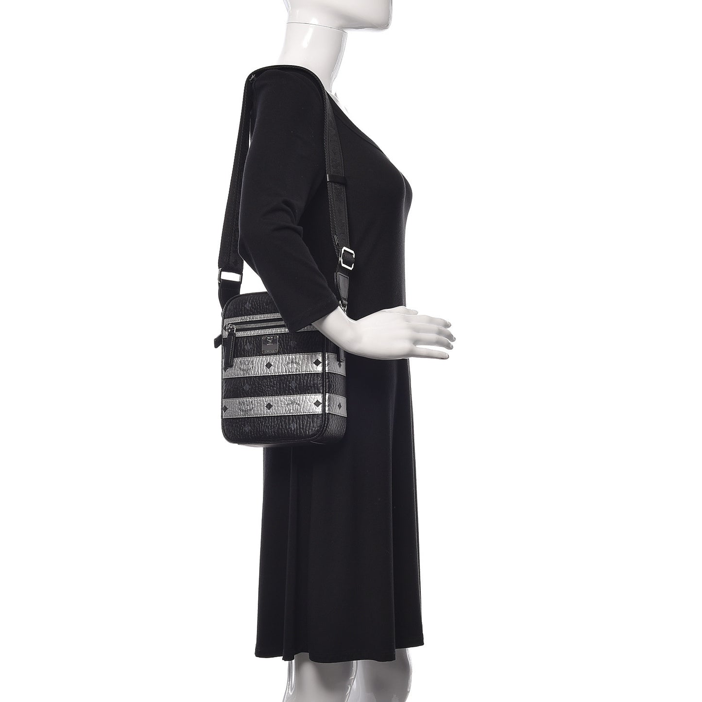 Visetos Spot Crossbody Bag Black