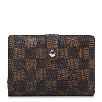 Louis Vuitton Damier Ebene French Purse Wallet 1 of 9