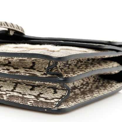 Gucci X MLB GG Supreme Monogram Snakeskin NY Yankees Patch Embroidered Small Dionysus Shoulder Bag 11 of 11