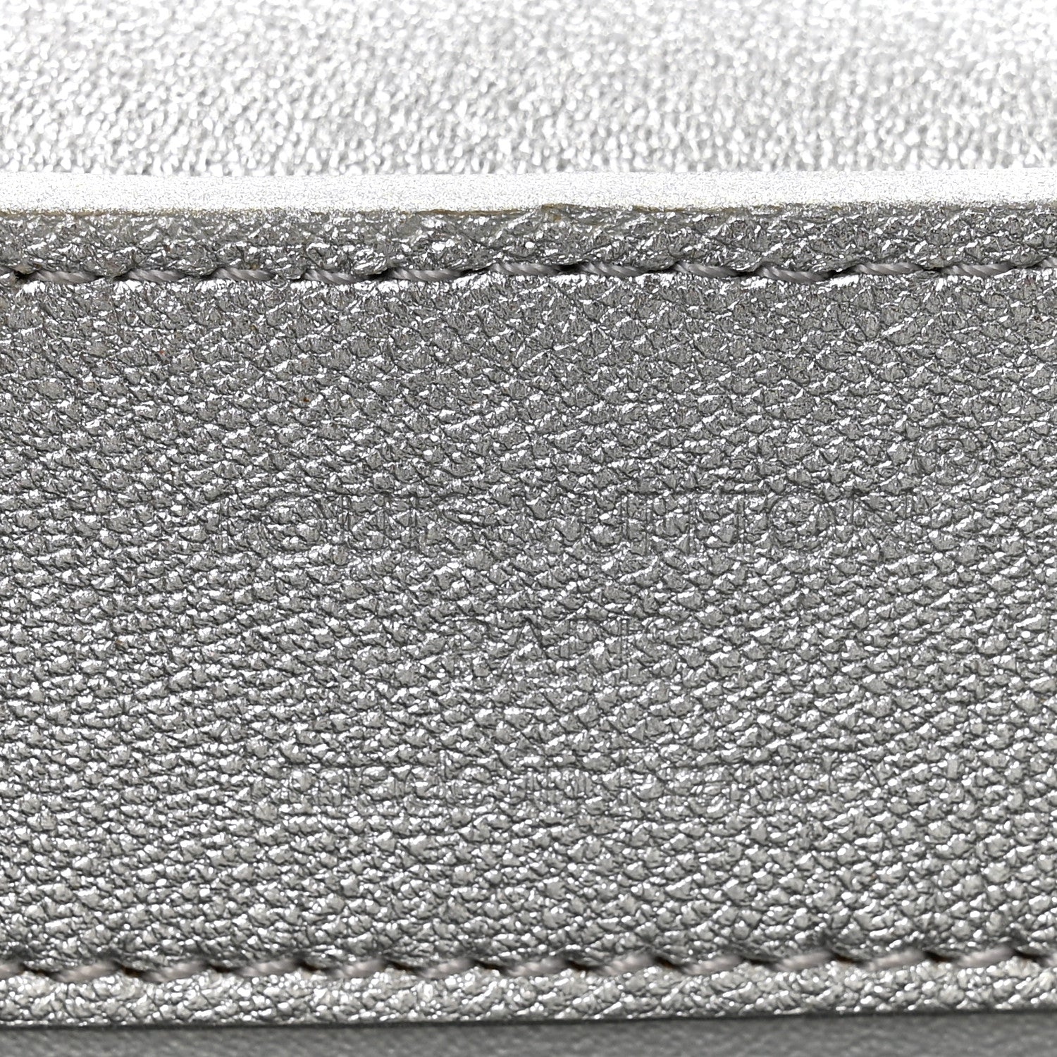 Louis Vuitton Lambskin Strass Mini Capucines  Silver 6 of 9