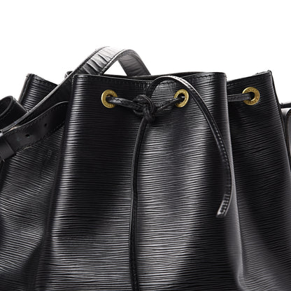 Louis Vuitton Epi Noe Black 7 of 19