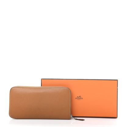 Hermes Epsom Silk'In Wallet Gold 13 of 13