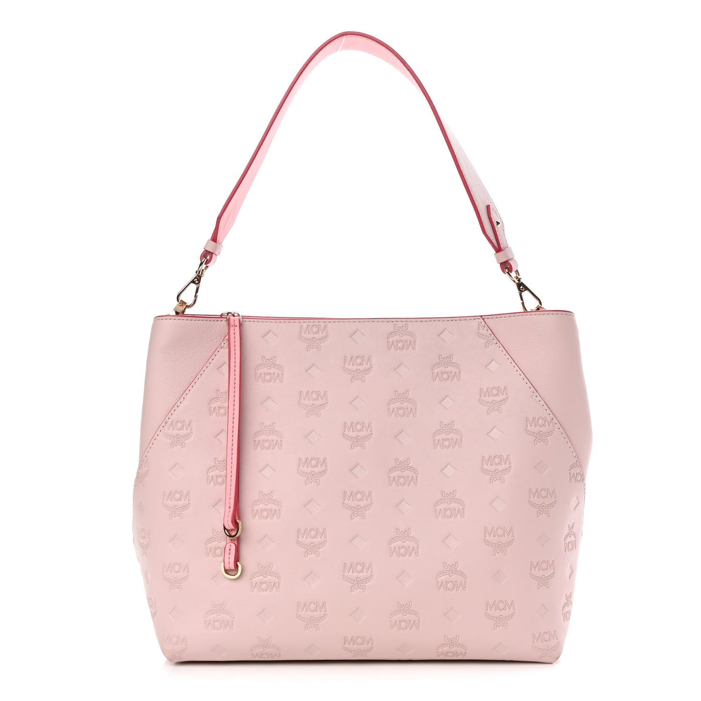 Calfskin Ottomar Monogram Medium Klara Hobo Pink Blush