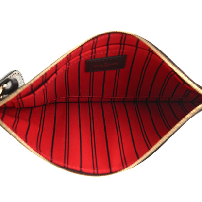 Louis Vuitton Damier Ebene Neverfull MM GM Pochette 5 of 7