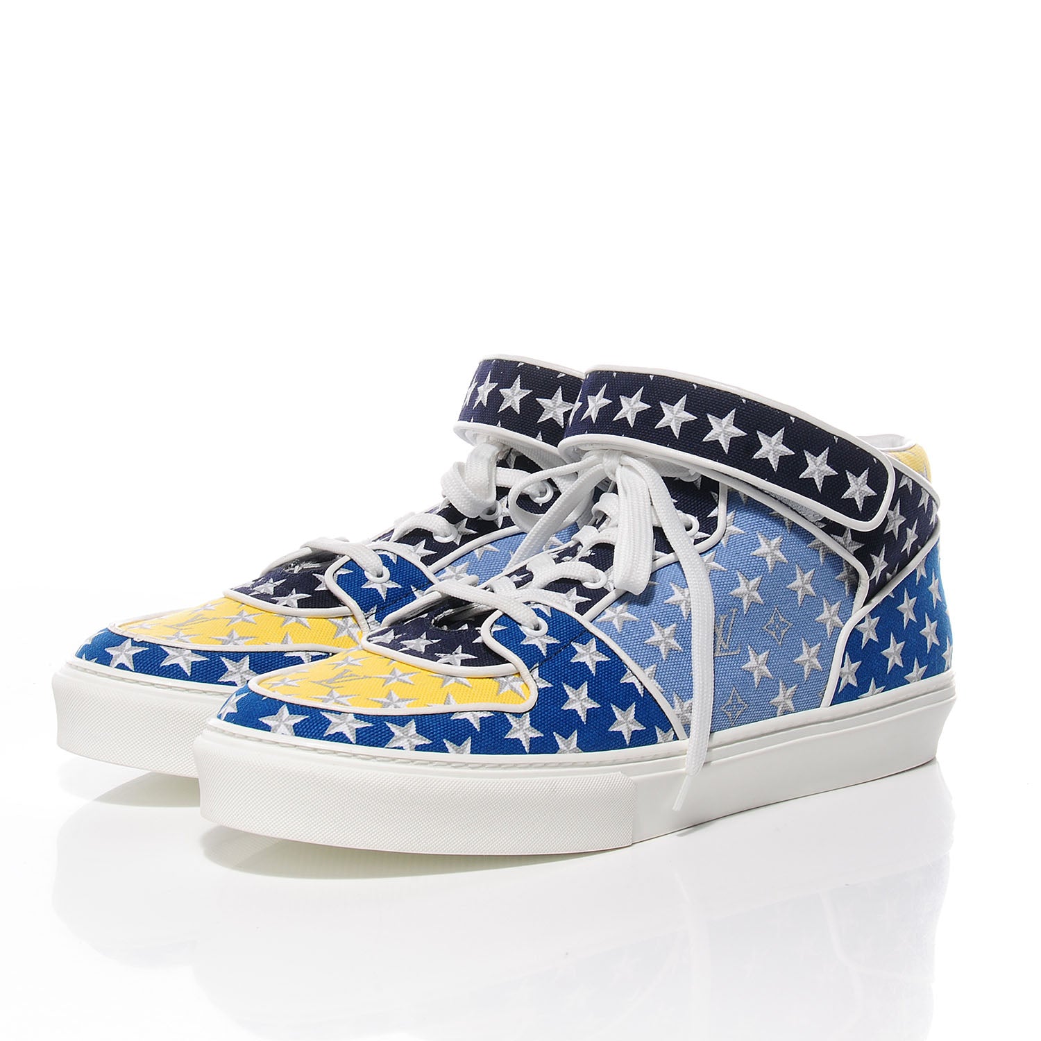 Louis Vuitton Canvas Monogram Stars Acapulco Sneakers 9 3 of 8