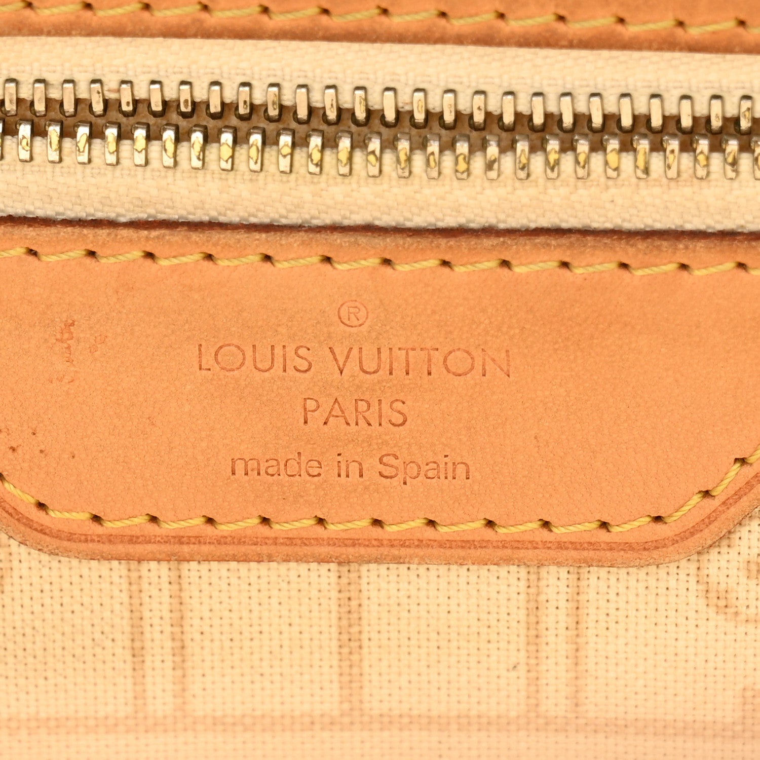 Louis Vuitton Damier Azur Neverfull MM 6 of 12