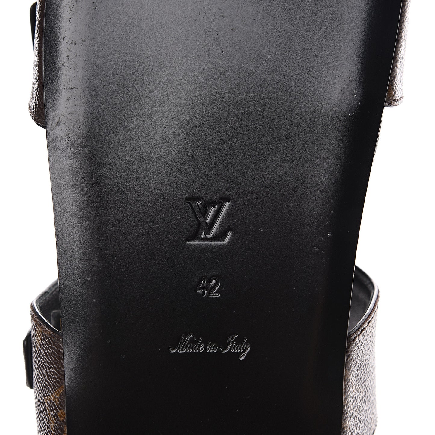 Monogram Bom Dia Mule Sandals 42 Black