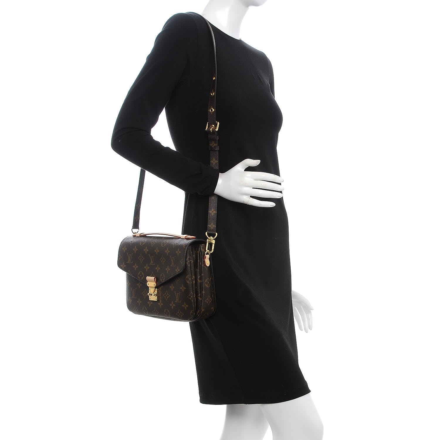 Louis Vuitton Monogram Pochette Metis 2 of 7