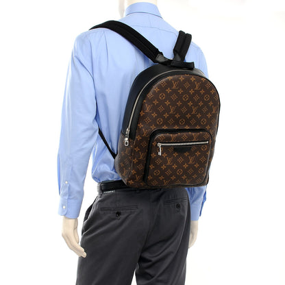 Louis Vuitton Monogram Macassar Josh Backpack 2 of 9