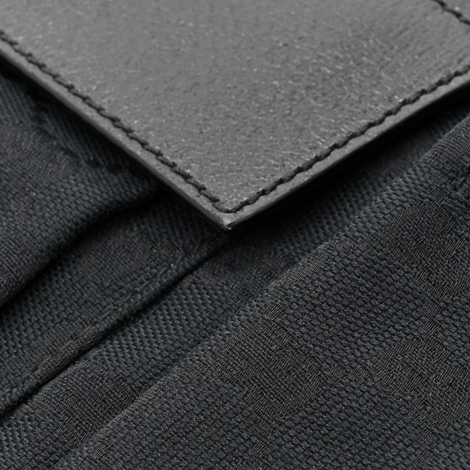 Gucci GG Monogram Double Pocket Belt Bag Black 13 of 13