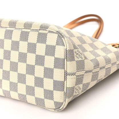 Louis Vuitton Damier Azur Neverfull PM 9 of 11