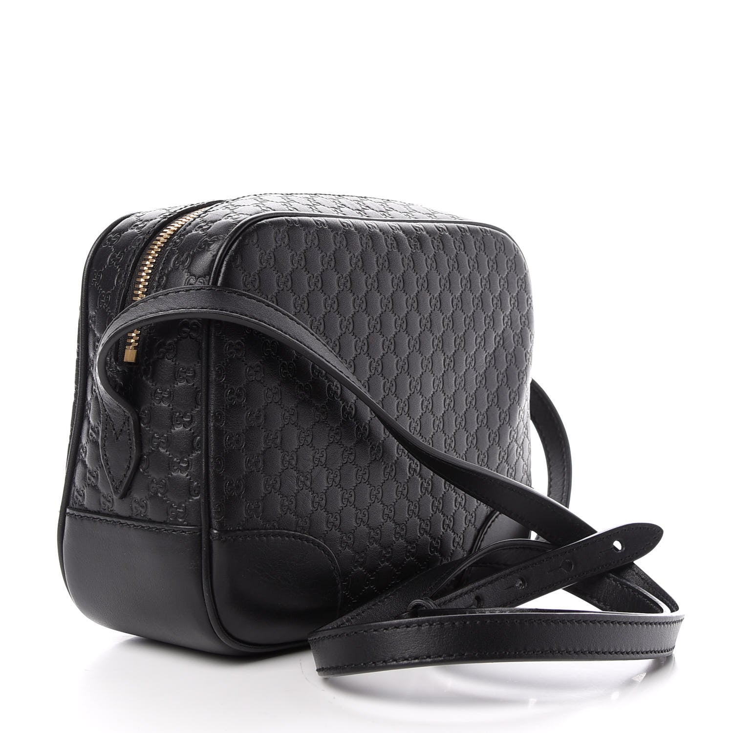 Gucci Microguccissima Mini Bree Messenger Bag Black 3 of 9