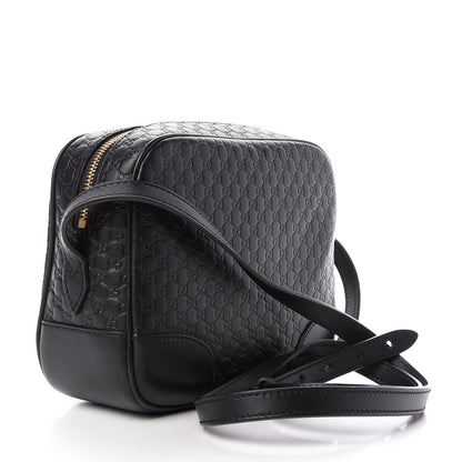 Gucci Microguccissima Mini Bree Messenger Bag Black 3 of 9