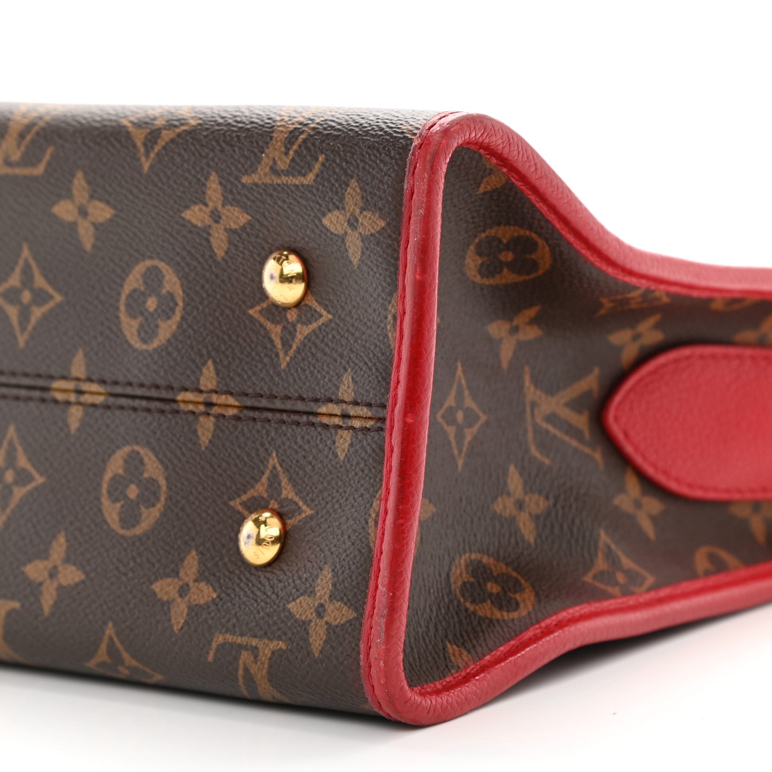 Louis Vuitton Monogram Popincourt PM Red 9 of 15