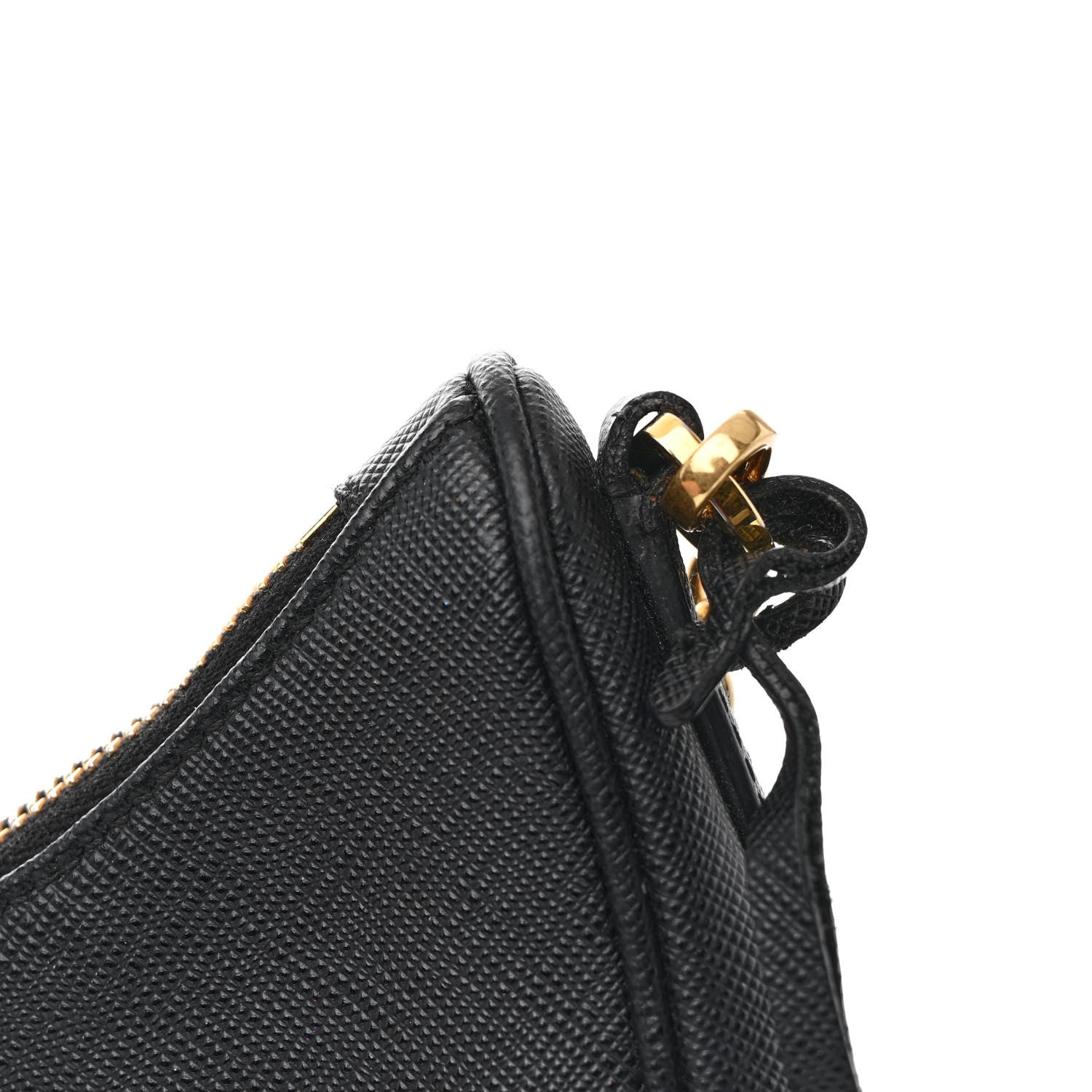 Prada Saffiano Lux Re-Edition 2005 Shoulder Bag Black 13 of 14