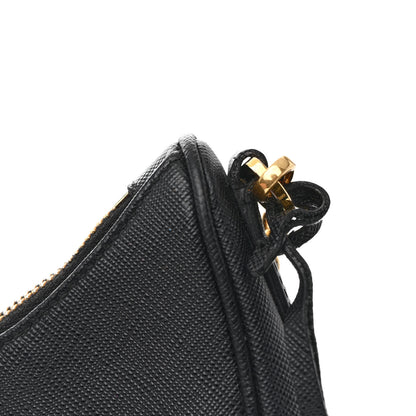 Prada Saffiano Lux Re-Edition 2005 Shoulder Bag Black 13 of 14